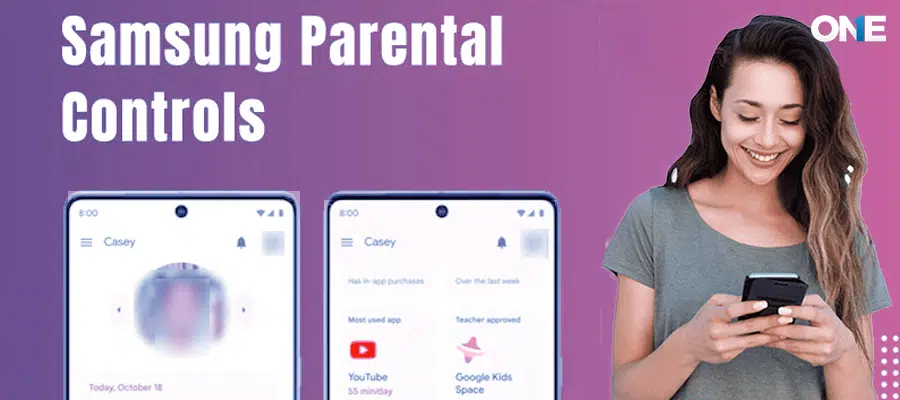 use samsung device to set up parental control