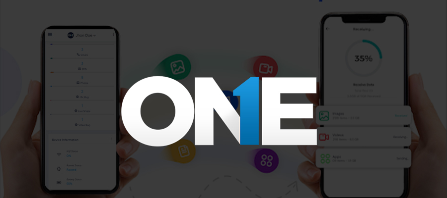 use theonespy app to clone a phone