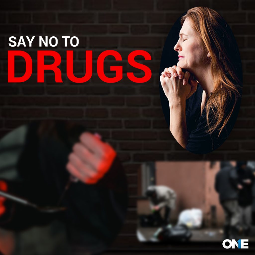 say no to drugs avoid zombie threat